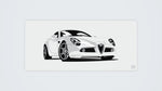 8C White