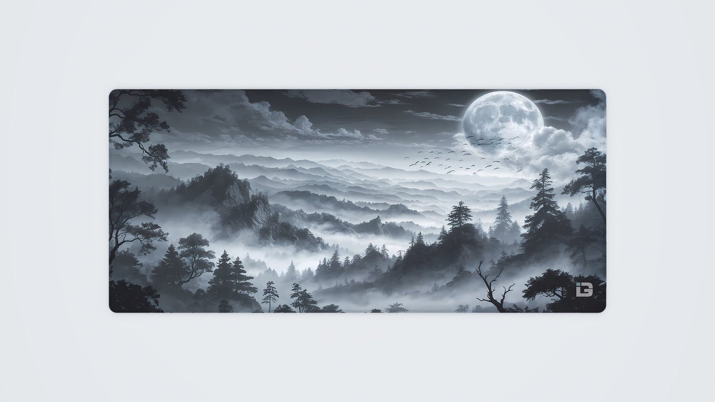 Grey Moonlit Night
