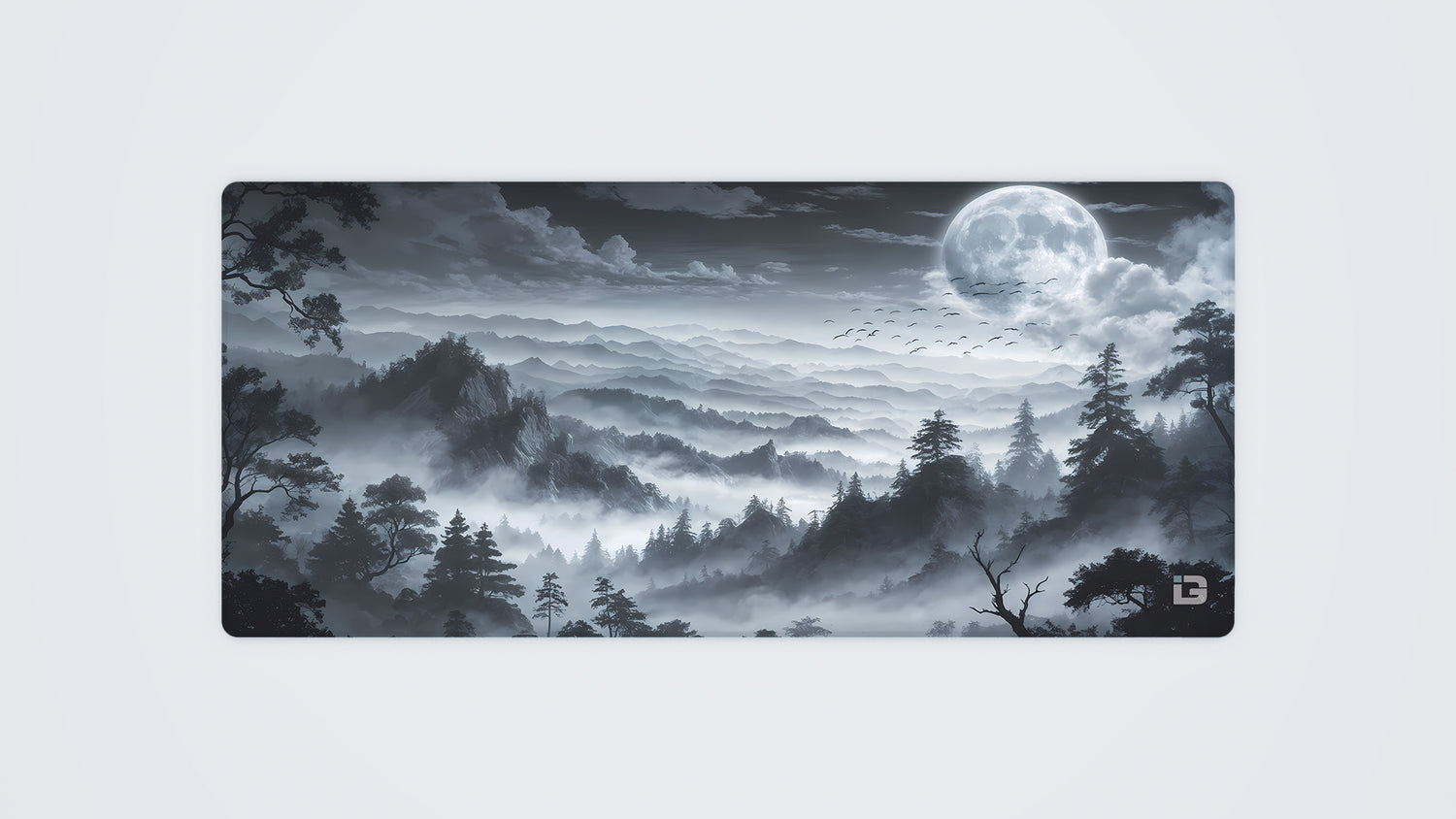 Grey Moonlit Night