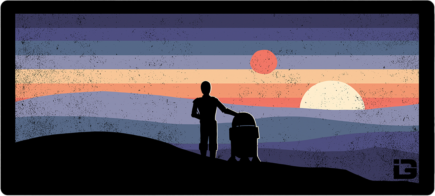 Droids at Sunset