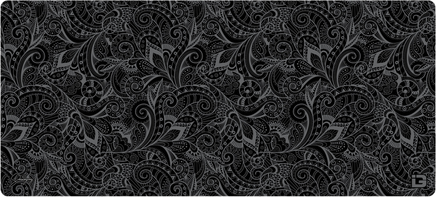 Florale - Schwarz