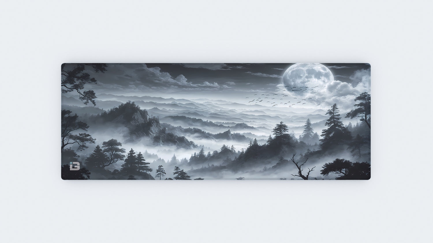 Grey Moonlit Night