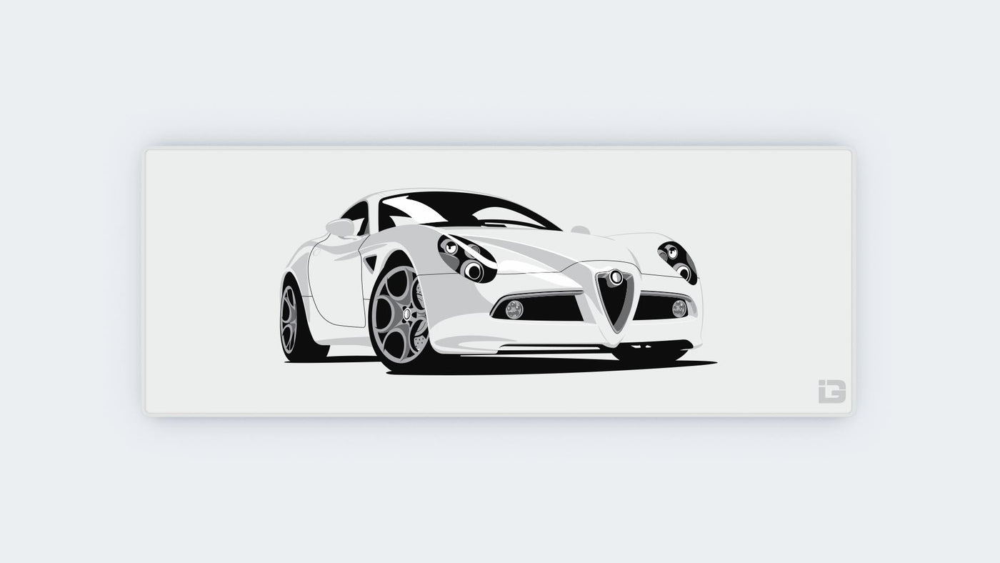 8C White