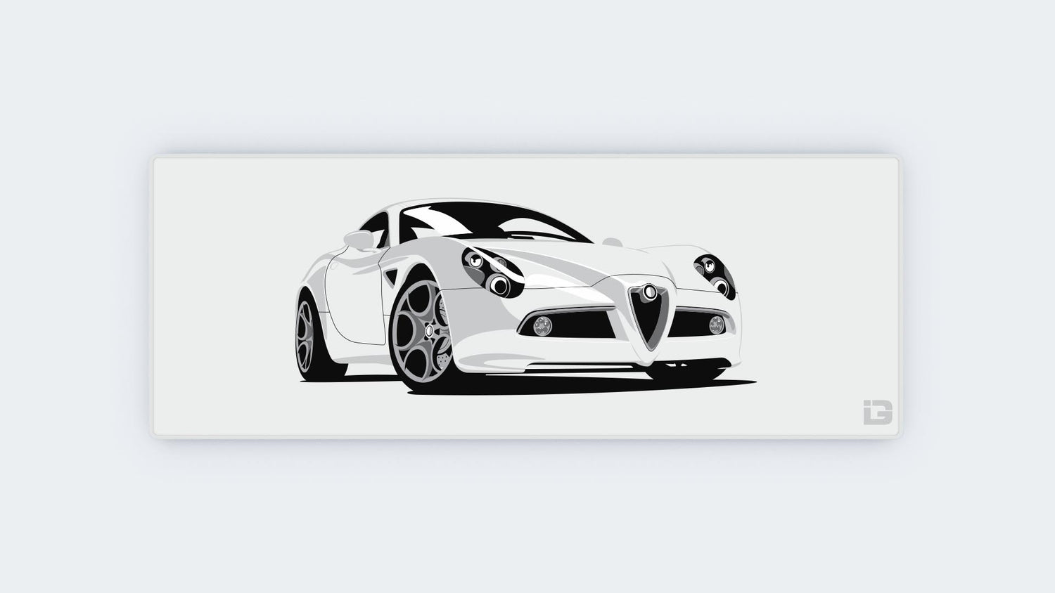 8C White
