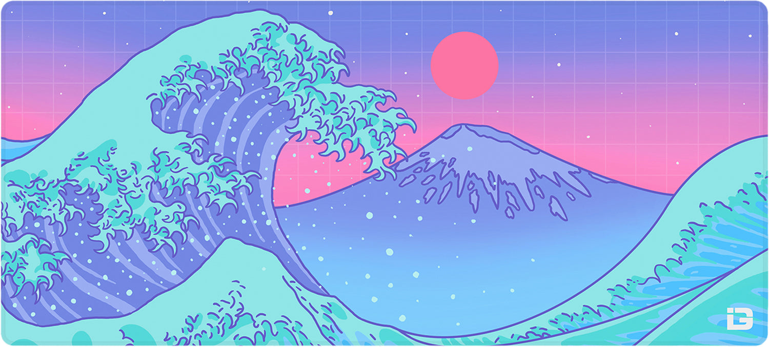 Onda Colorata di Hokusai