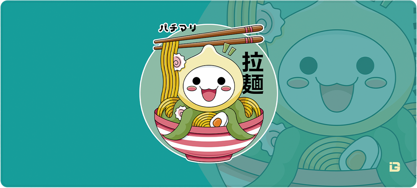 Kawaii Oignon Pieuvre Ramen