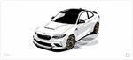 M2 CS Blanco