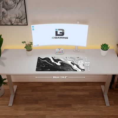 Tappetino da gioco grigio liquido