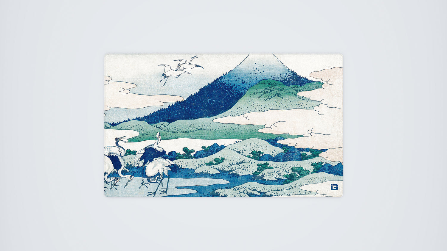 Blaue Kraniche