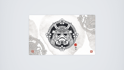 Space Soldier Samurai Helmet