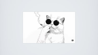 Smoking Cat