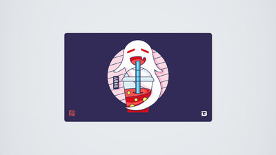 Kawaii Ghost Bubble Tea
