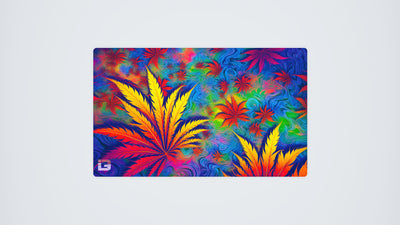 Motif de feuille de cannabis