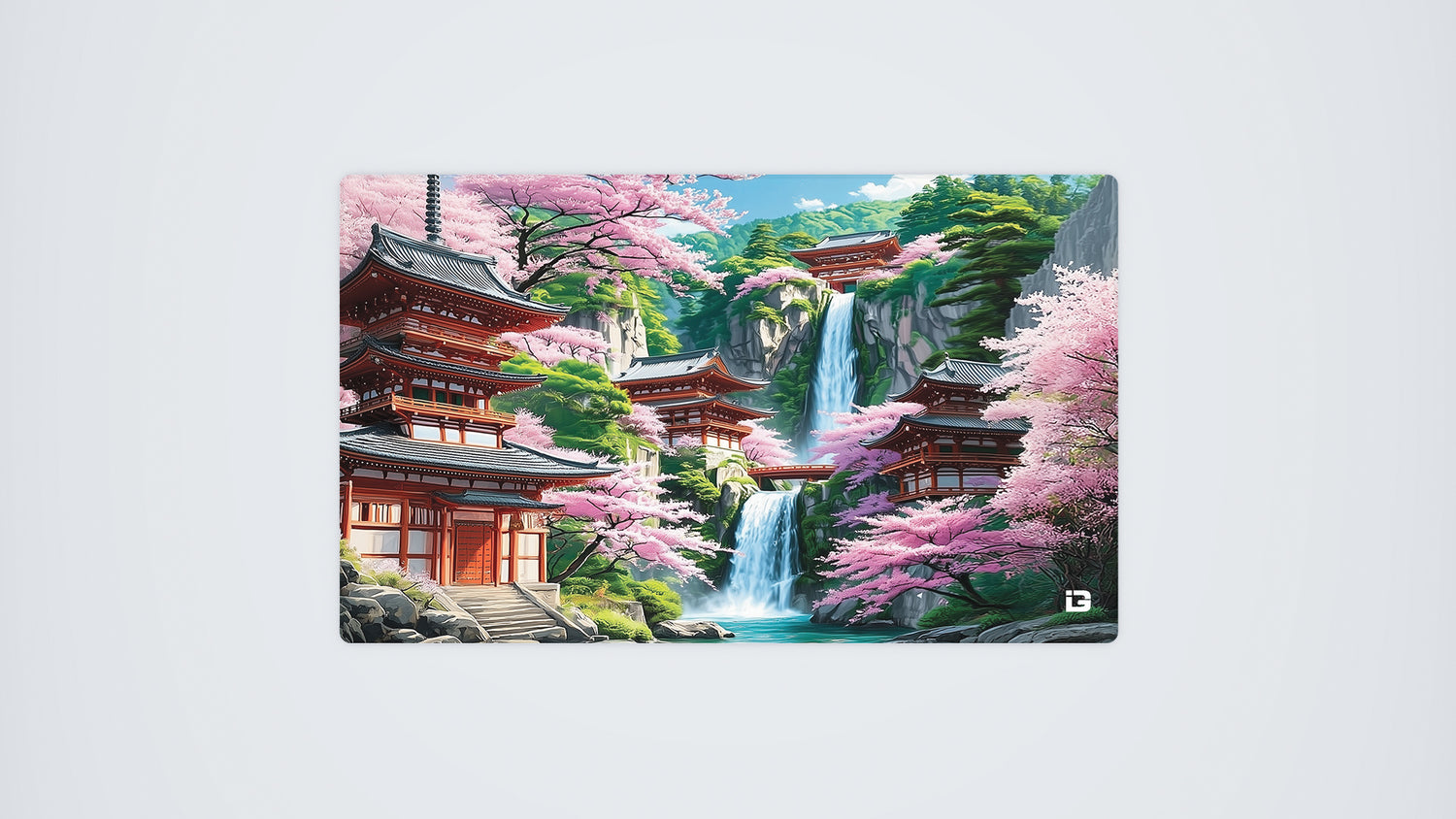 Waterfall Temple