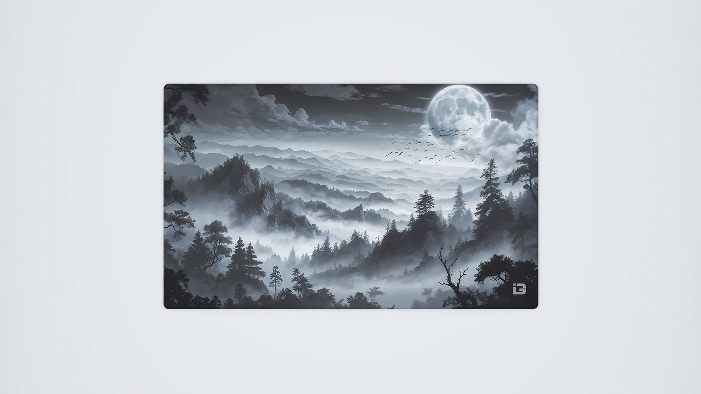 Grey Moonlit Night