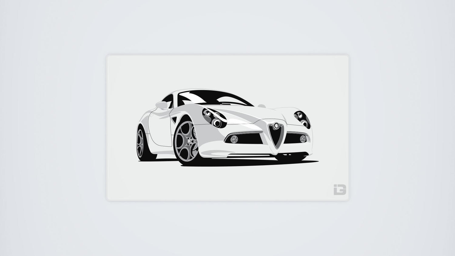 8C White