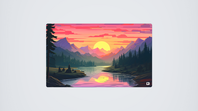 Sonnenuntergang Wildnis