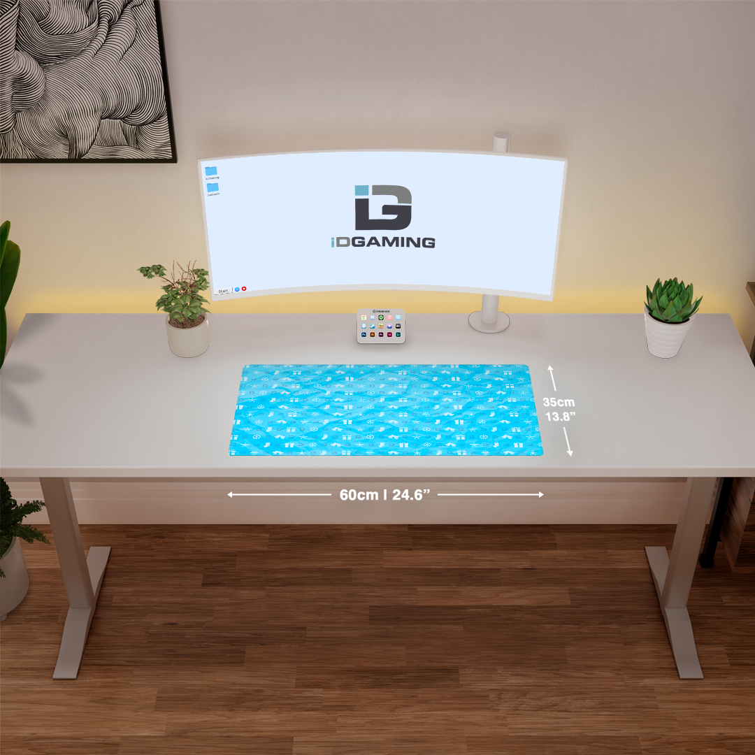 XMAS Wrapping Paper Blue