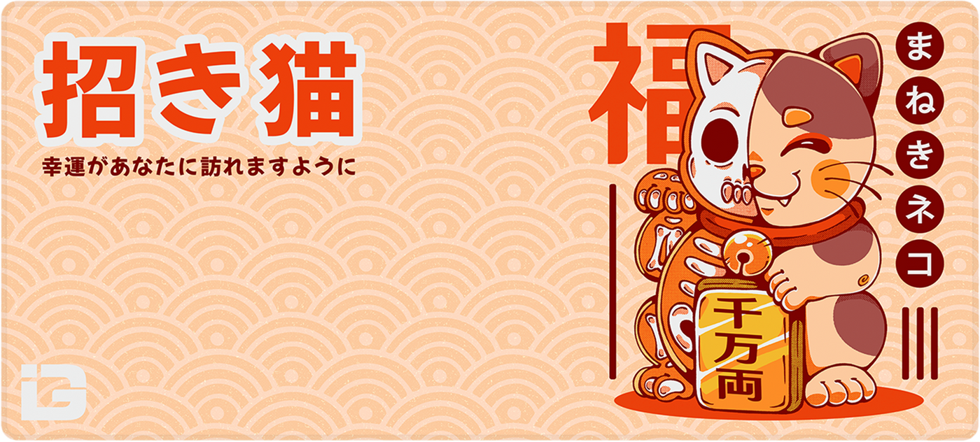 Esqueleto Maneki Neko