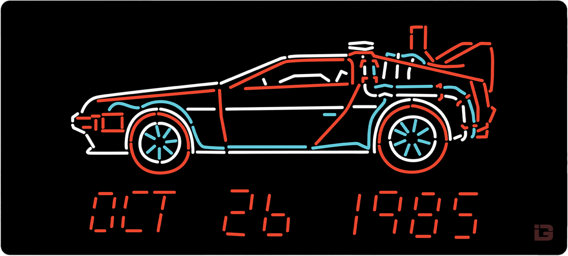 You built a time machine | Custom Gaming Deskpad by ID Gaming – iD Gaming