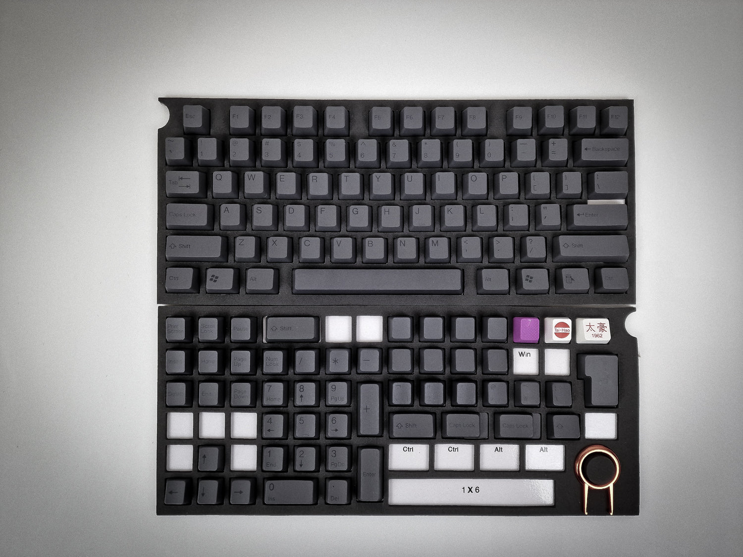Set di tasti Stealth Black
