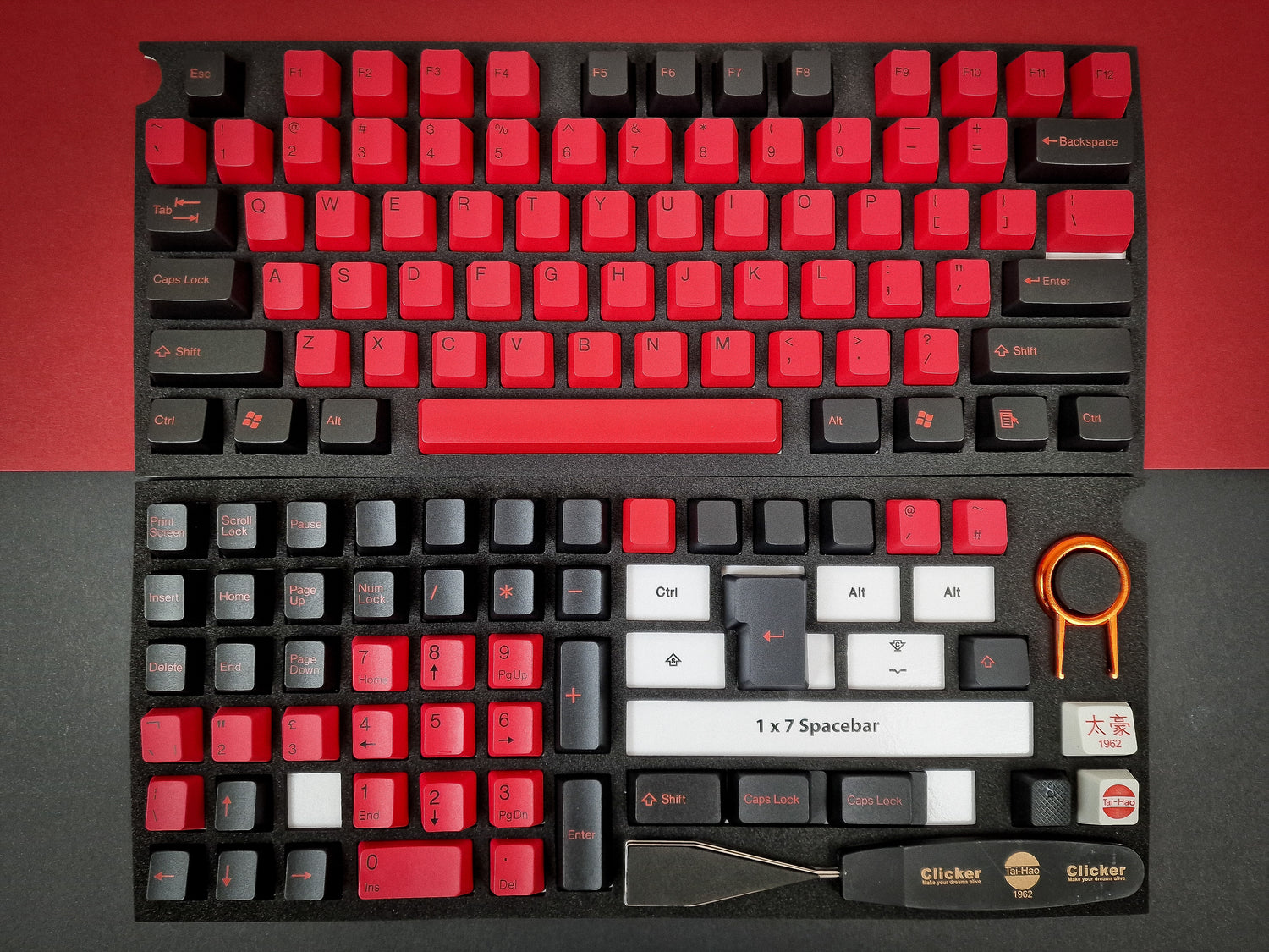 Dark Blood Keycap Set