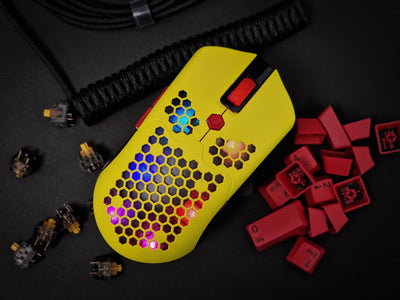 Bumblebee Yellow RGB Wireless Gaming Mouse