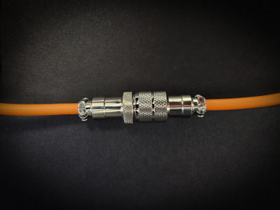 Tangerine Dream Coiled Aviator Cable