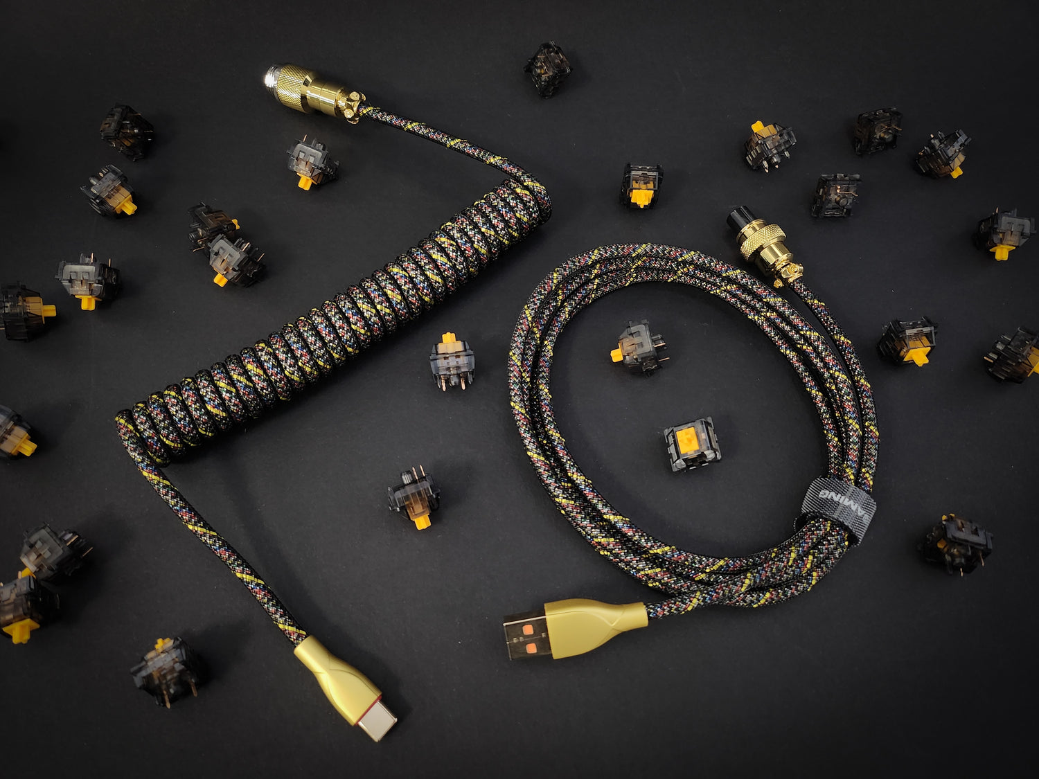Statyczny skręcany kabel lotniczy