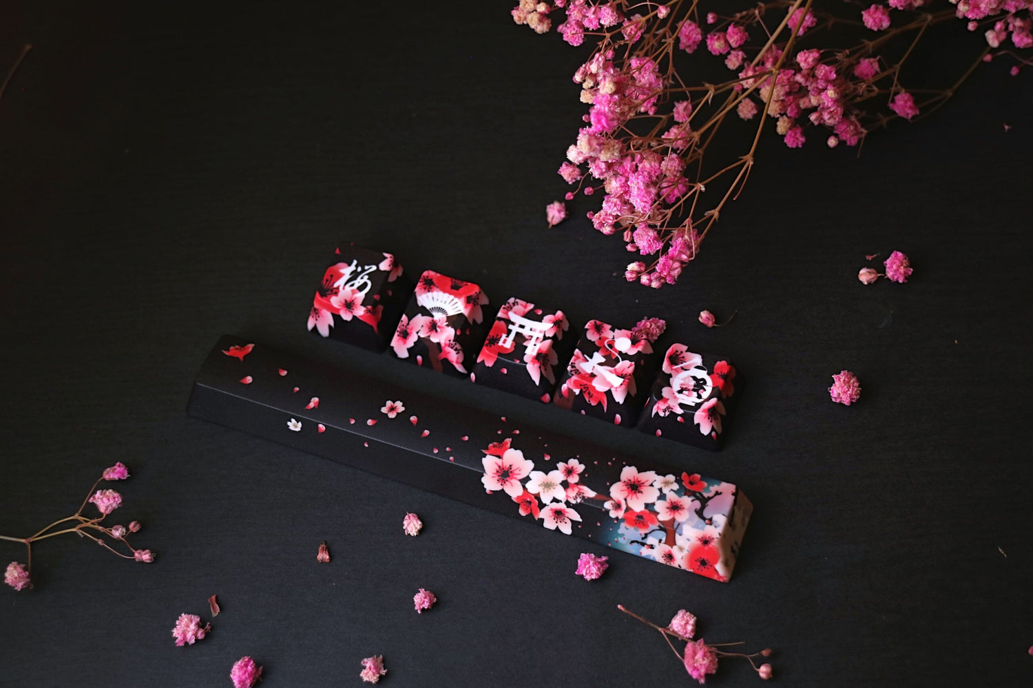 Set di Keycap Sakura (Crepuscolo)