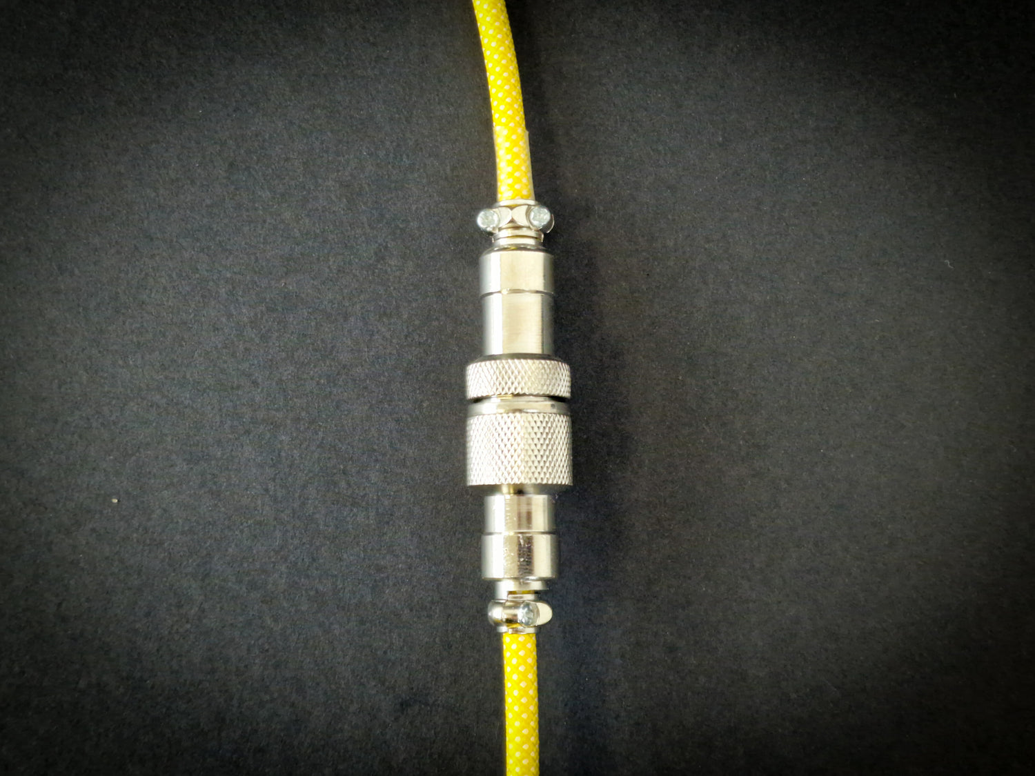 Canary Yellow Coiled Aviator Cable