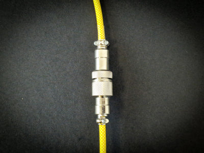 Canary Yellow Coiled Aviator Cable