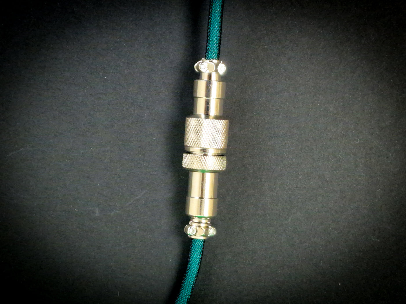 Emerald Green Coiled Aviator Cable