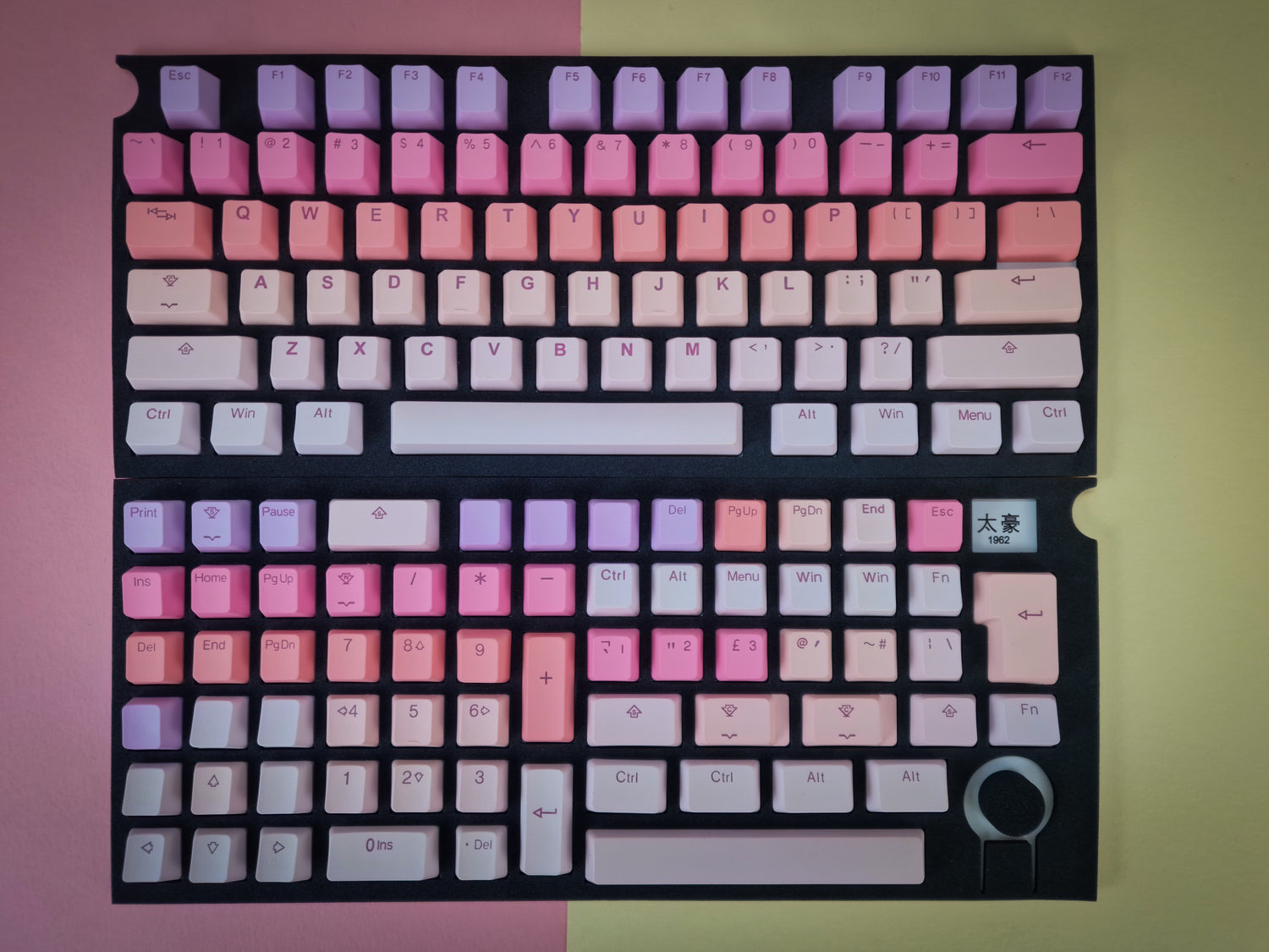 Backlight Sakura Michi Keycap Set