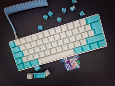 Translucent Nata De Coco Keycap Set