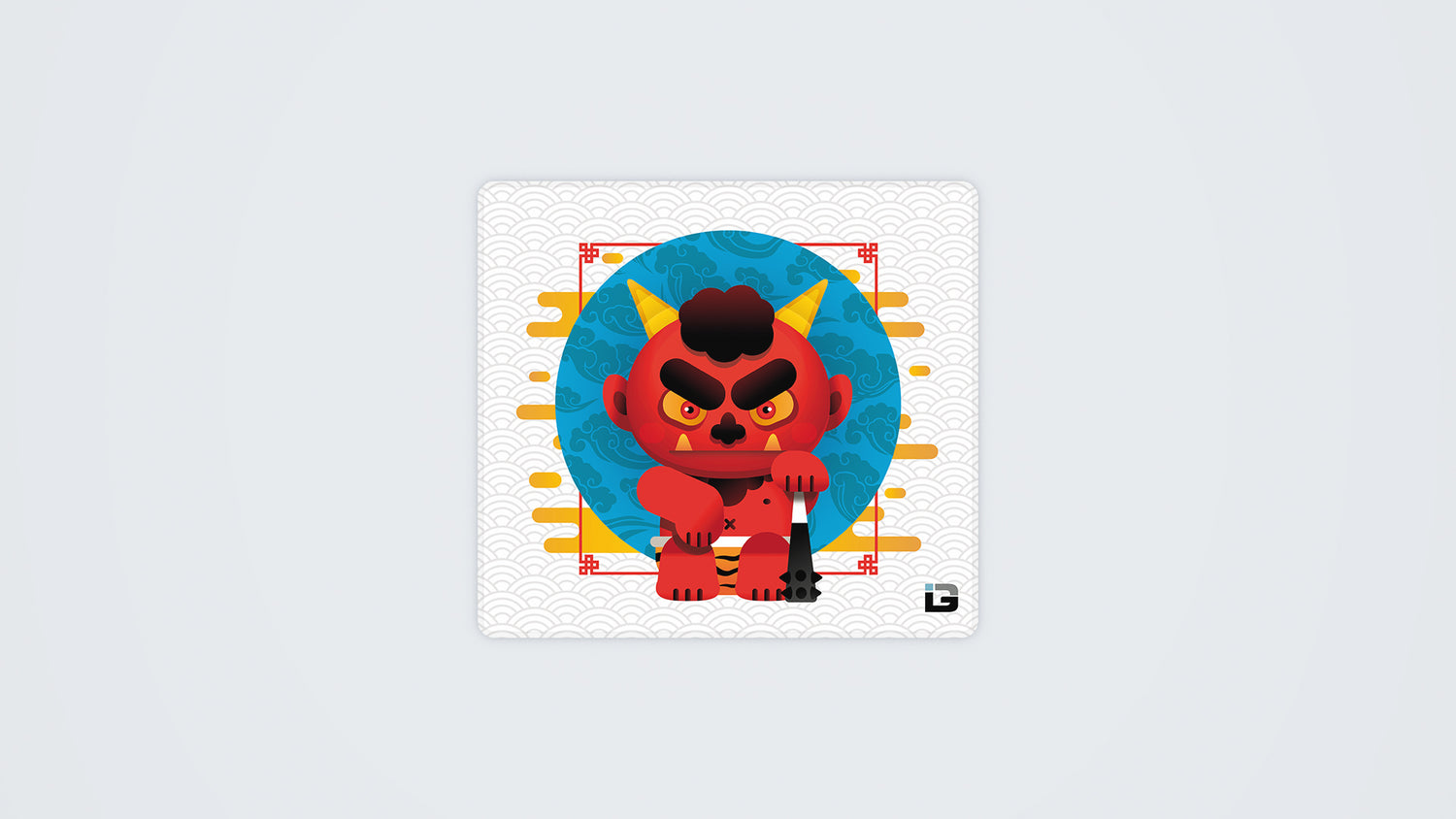 Lucky Charm Red Oni